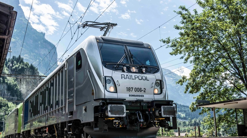 Railpool Frontalaufnahme Zug