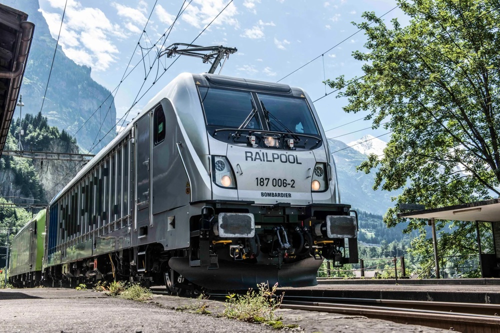 Railpool Frontalaufnahme Zug