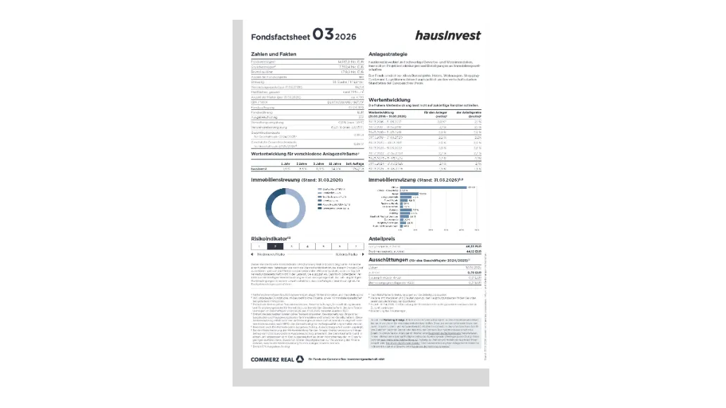 Vorschaubild einer Produktbroschüre mit Cover und einer Inhaltsseite