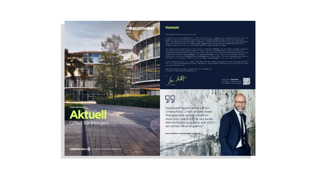 Vorschaubild einer Unterlage mit einem Cover und einer Innenseite.