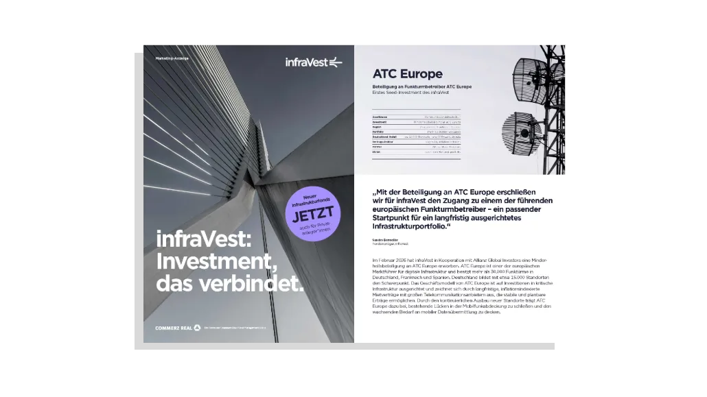 Vorschaubild einer Produktbroschüre mit Cover und einer Inhaltsseite